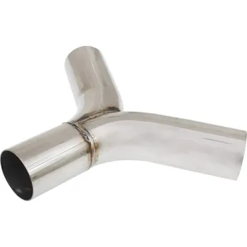 Výfuková trubka Výfuková 120° redukce 76/76mm, nerez