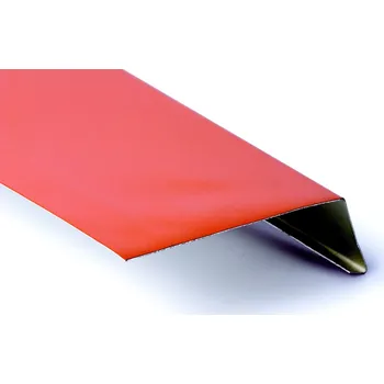 okap HPI Okapní plech hliníkový - šíře 175 mm - délka 2 m Červená (m) - množstevní sleva při odběru nad 12 000 Kč