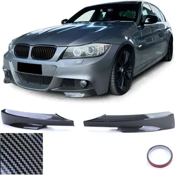Tuning Splittre předního nárazníku carbon vhodné pro . BMW 3 Series E90 E91 08-12