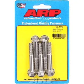 Šroub M8 x 1.25 x 50 hex SS šrouby (5ks)