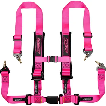 Návlek na bezpečnostní pás 4-bodové bezpečnostní pásy RACES Tuning, 2" (50 mm), růžová