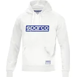 Sparco pánská mikina s kapucí ORIGINAL bílá
