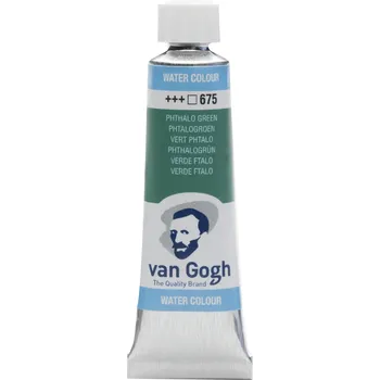 Výtvarná barva Akvarelová barva v tubě Van Gogh 10 ml - 675 Phthalo Green