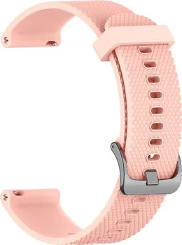 Řemínek na hodinky 4wrist Silikonový řemínek pro Garmin 20 mm růžový