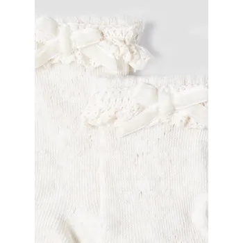 Dívčí oblečení Dívčí podkolenky s mašlí Mayoral 9538 béžové Rozměr: 18 měsíců