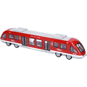 Wiky Vlak s efekty 44 cm červený