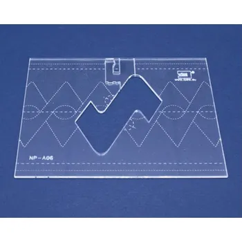 Příslušenství k šicímu stroji Quiltovací pravítko bordura uzly NP-A06