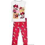 Dívčí pyžamo Minnie Setino EV2016 - bílá Barva: Bílá, Velikost: 104