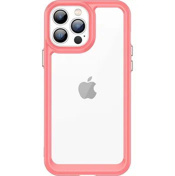 Pouzdro na mobilní telefon Beweare Outer Space obal na iPhone 13 Pro - červený