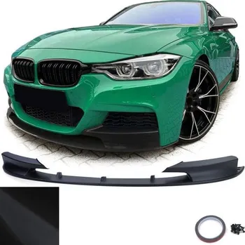 Tuning Spoiler lip předního nárazníku performance matná pro . BMW 3 Series F30 F31 11-19