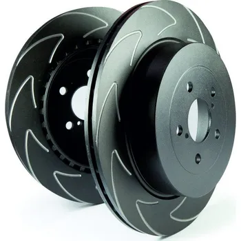 Brzda pro motocykl Zadné brzdové kotúče EBC BSD Grooved BSD571