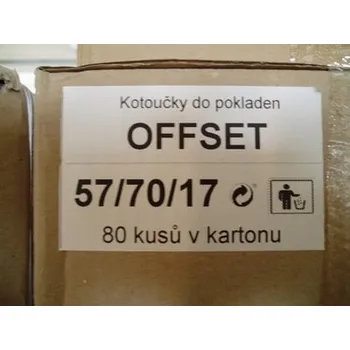 Papír pro tiskárny Kotouč pokladní 57/70/17