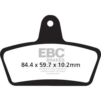 Auto-moto EBC Brzdové obložení Sintered FA216/2HH