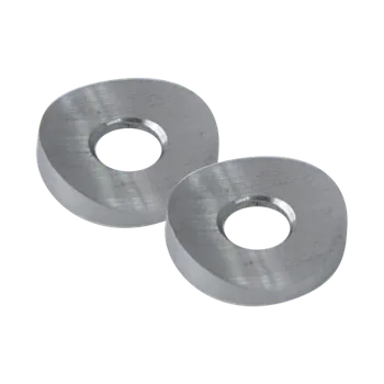 Zábradlí KOVIAN, s.r.o. Podložka na trubku ø42x6 mm, (ø18x2 mm, díra ø6,5 mm), broušená nerez K320 / AISI304