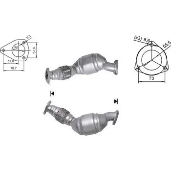 Katalyzátor Magnaflow Katalyzátor na SKODA SKODA