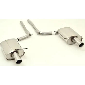 Tlumič výfuku Duplex sportovní tlumič výfuku Audi A4 B6 (8E/8H) Quattro - s certifikátem ECE (971023D-X)