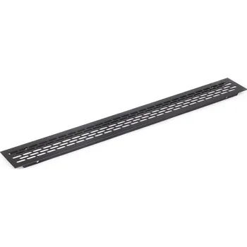 Větrací mřížka Větrací mřížka 60x480mm - černý mat.