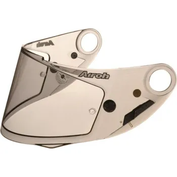 Helma na motorku zlaté plexi pro přilby Airoh GP500