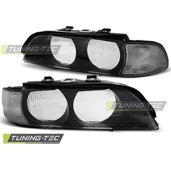 Přední světlomet PŘEDNÍ SVĚTLA ČERNÁ BÍLÁ H7 pro BMW E39 95-00