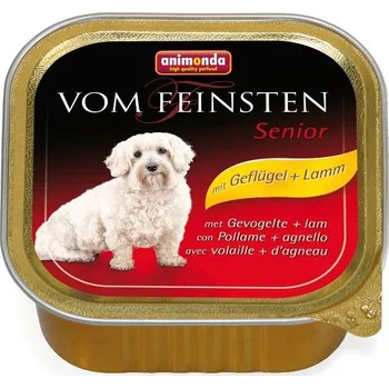 Krmivo pro psa Animonda paštika Senior drůbeží/jehněčí pes 150g