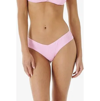 Dámské plavky Plavky Rip Curl PREMIUM SKIMPY HIPSTER Light Pink velikost L