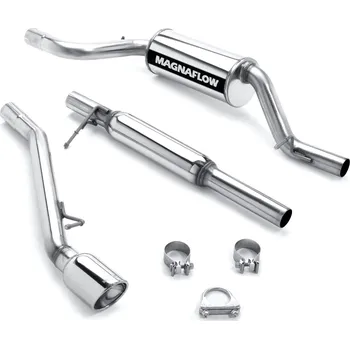 Výfuk pro motocykl Cat Back výfuk Magnaflow pro Mazda 3 2.0L / 2.3l DOHC 2004