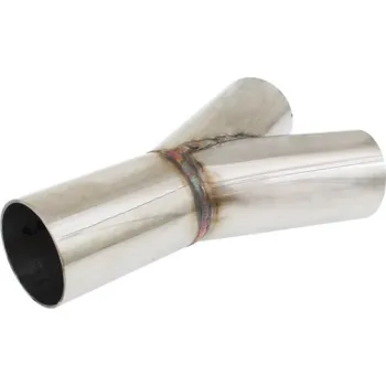 Výfuková trubka Výfuková 45° redukce 63/63mm, nerez