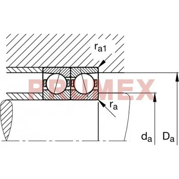 FAG B7215 C-T-P4S-UL vřetenové ložisko