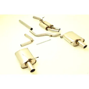 Tlumič výfuku Gr.A Duplex Výfuk Audi A4 B6 (8E/8H) FWD - s certifikátem ECE (991021-x)