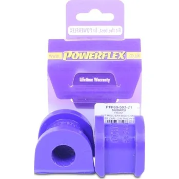 Stabilizátor nápravy Powerflex Silentblok předního stabilizátoru 21mm Subaru Legacy BM, BR (2009 - )