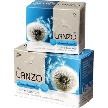 Odběrové pero Lancety pro pero ke gluk. Easygluco a Glucolab 50ks