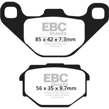 Autodíl EBC Brzdové obložení Organic FA707