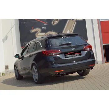 76mm Výfukový systém- Duplex Opel Astra K Sports Tourer - s certifikátem ECE (991186AT-X3-X)