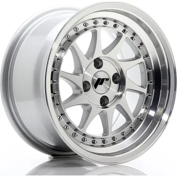 Alu kolo Japan Racing JR26 15x8 ET5 4x100 Silver Machined