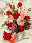 Gaira Kytice růží 30 x 40 cm