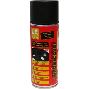 Barva ve spreji UNDERCOVER guma ve spreji, černá matná, 400 ml