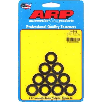 Matice ARP Úkos. podložka M12 ID 0.876 OD černé 10 balení