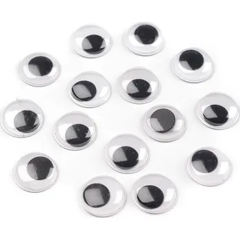 Samolepicí oči Ø15 mm 730024 10ks