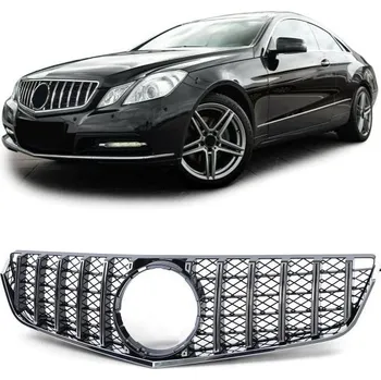 Tuning Černá chromová sportovní maska pro . Mercedes E Coupe C207 cabrio A207 09-13