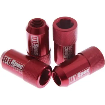 Matice Sada 20ks odlehčených matic kol D1 Spec HEX M12x1,25