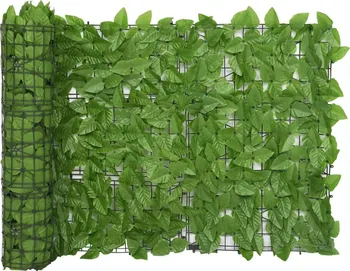 umělý živý plot Balkónová zástěna se zelenými listy