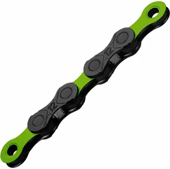 Řetěz na kolo řetěz KMC DLC 12 v krabičce 126 čl. Barva: Zelená, Velikost: 12sp