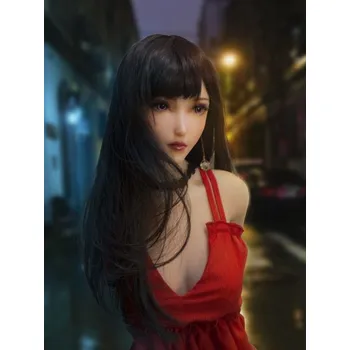 Silikonová panna Elsa-Babe Doll Elsababe sex-dolls Uehara Chiho 102cm / Anime Platinum Silicone Sex Doll