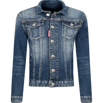 Pánská větrovka Dsquared2 Džínová bunda | Barva:modrý | Velikost:168