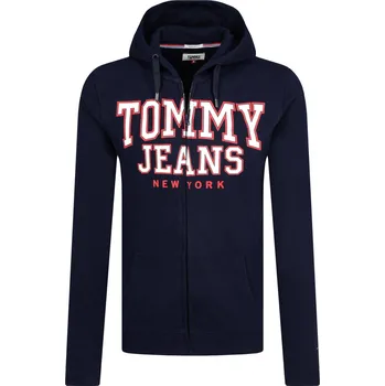 Pánská mikina Tommy Jeans Mikina TJM ESSENTIAL GRAPHIC | Barva:tmavě modrá | Velikost:XL