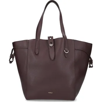 Furla Kůžoná kabelka shopper NET | Barva:bronzově hnědý | Velikost:OS