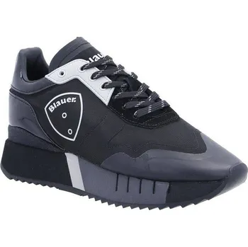 Dámská obuv BLAUER Tenisky MYRTLE03 s přídavkem kůže | Barva:černý | Velikost:36
