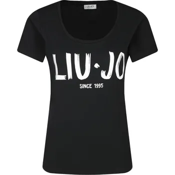 Dámské tričko Liu Jo Tričko | Barva:černý | Velikost:S
