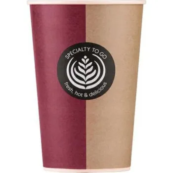 Jednorázové nádobí Kelímek papírový 300ml "Coffee to go"