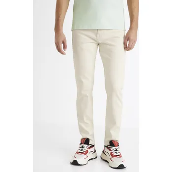 Pánské džíny Celio Džíny slim C25 Dolasi - Pánské Celio bílá 2155958